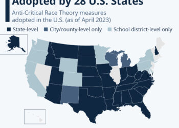 Anti-CRT Measures Adopted By 28 US States