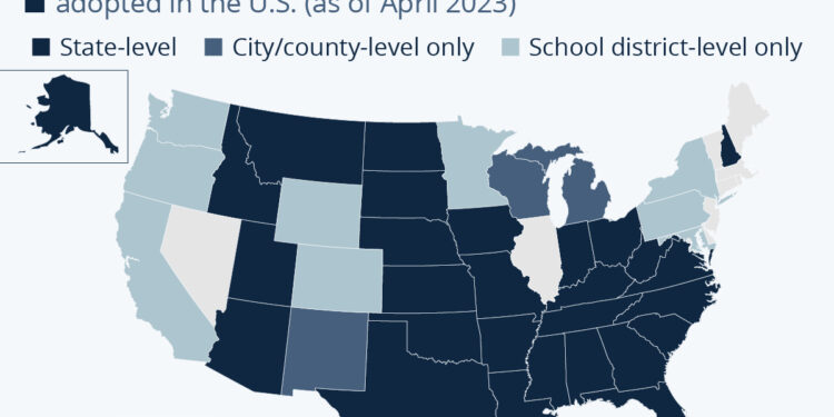 Anti-CRT Measures Adopted By 28 US States