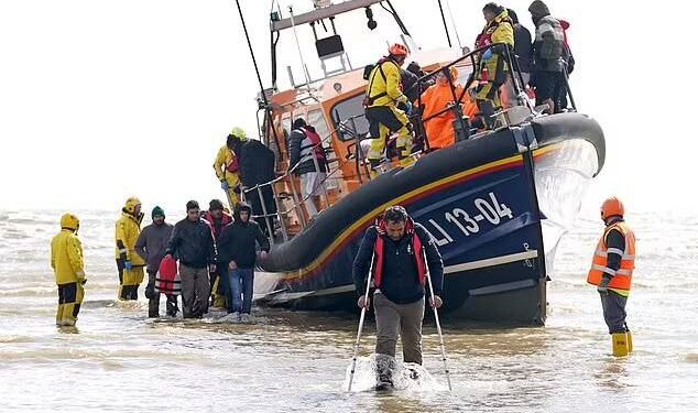 Dungeness yesterday.Straight off the boat onto sickness benefits and NHS care.
