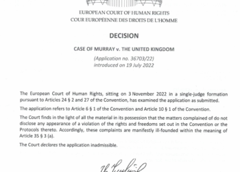 Strasbourg Cul de Sac – Craig Murray