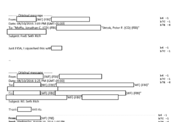 The FBI Has Been Lying About Seth Rich