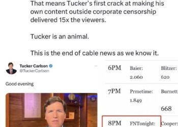 Tucker’s video view count is now up to 61 million!