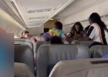 WATCH: Two Separate Brawls Break Out on Australian Airline, Forcing an Emergency Landing – Four Passengers Later Arrested | The Gateway Pundit