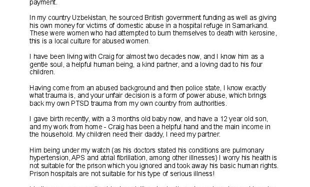 An Open Letter to Lady Dorrian