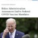 Breaking: Fake President Joe Biden’s administration is going to end a slew of COVID-19 vaccine mandates, including its r…