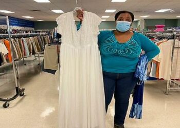 Cash-Strapped Millennials Turn To Thrift Stores For Wedding Attire