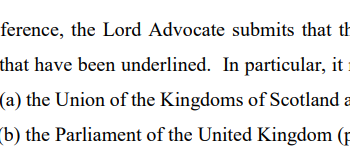 Independence, Justice and the Unionist Lord Advocate
