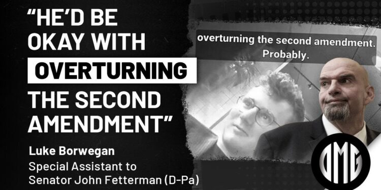 NEW Special Assistant to Sen. Fetterman Says the Senator ‘Okay with Overturning the 2nd Amendment"