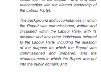 The Forde Report and the Labour Right