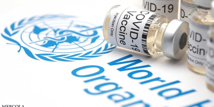 The WHO Can Mandate Vaccines Globally