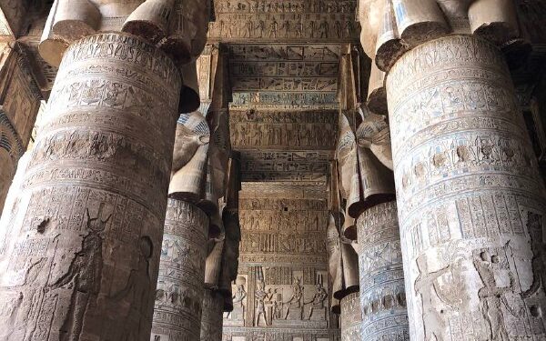 What is believed to be the World’s Oldest representation of Astrology is on the roof of this Temple at Dendara.