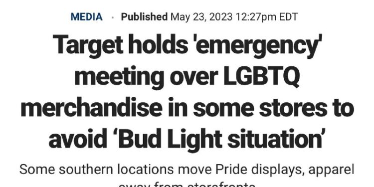 https://www.foxnews.com/media/target-holds-emergency-meeting-lgbtq-pride-merchandise-stores-avoid-bud-light-situation
