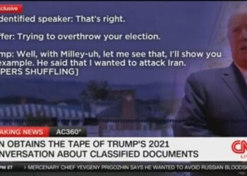Another Leak: CNN Airs Audio in Trump Classified Documents Case | The Gateway Pundit | by Kristinn Taylor