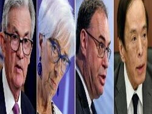 Bonds & The Dollar Pop, Banks & Tech Drop As Powell Flexes Hawkishly