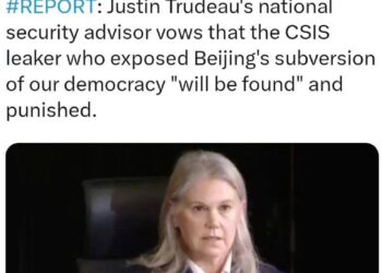 Canada is clearly a vassal state of China. The CCP runs Justin Castro.