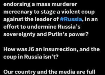 It’s pretty clear that any schism or chance for a civil war in Russia is CIA supported and driven. No surprise there.