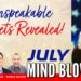 JULY Unspeakable SECRETS Revealed!  Bo Polny, Andrew Sorchini, Dave Scarlett