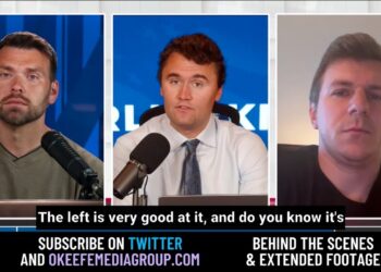 James O'Keefe hosted by Charlie Kirk with Jack Posobiec