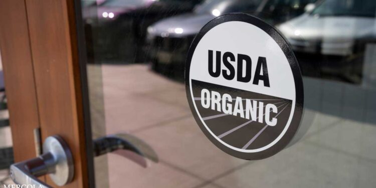 Organic Food Is Under Attack From the USDA