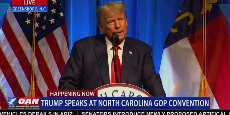 RT by @OANN: “In the end, they’re not coming after me, they’re coming after YOU. I’m just standing in their way.”

Pres. Trump in North Carolina NOW on @OANN