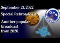 Sept 21, 2022 – Special Rebroadcast – One of the most popular episodes from 2020.