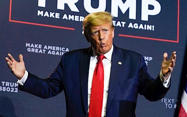 Trump Says ‘He’ll Never Leave’ Race, Even After Indictment