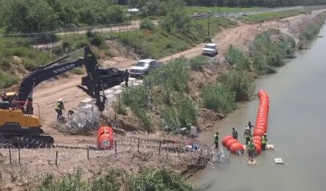 Biden’s Justice Department Sues Texas over Rio Grande Buoy Barrier