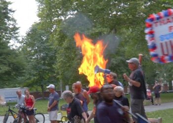 Communists in Philadelphia Celebrated July 4th by Burning an American Flag (VIDEO) | The Gateway Pundit | by Mike LaChance