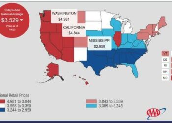 Congratulations To Washington State For Topping California On Nation’s Highest Gasoline Prices