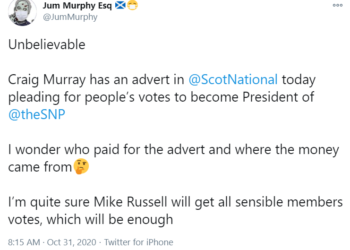 Craig Murray for SNP President and Independence in Two Years