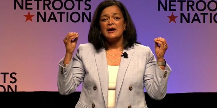 Democrat Rep. Pramila Jayapal at Leftist Conference: “We Have Been Fighting to Make it Clear That Israel is a Racist State!” (VIDEO) | The Gateway Pundit | by Cristina Laila