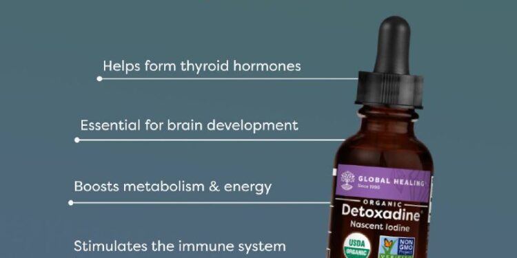 Detoxadine®https://bit.ly/Detoxadine3Certified Organic Nascent Iodine “I searched the world for two decades for the best…