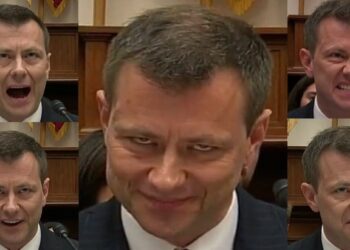 Dirty Cop Peter Strzok Who Was Fired for Being Biased, Corrupt and Banging his Biased Cohort Says There Is No Bias in FBI (VIDEO) | The Gateway Pundit | by Jim Hoft