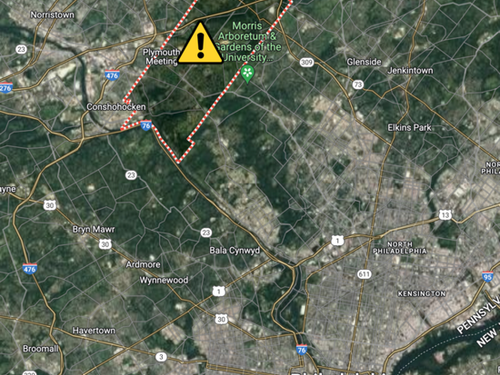 Freight Train Derails Outside Of Philadelphia, Prompting Level Two Hazmat Response