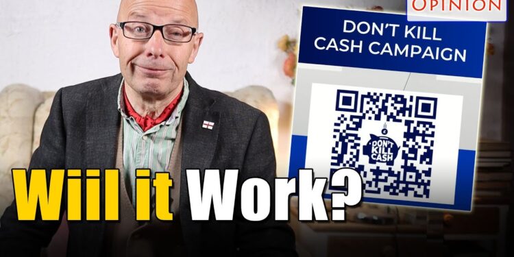GB News launches 'Don't Kill Cash' campaign.