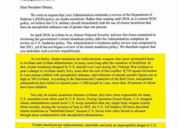 Germany Rejects Cluster Bombs For Ukraine As Clip Surfaces Of Biden Admin Previously Calling Them A ‘War Crime’