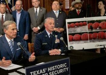 “More To Come”: Abbott Announces Installation Of Floating Border Barrier Along Rio Grande