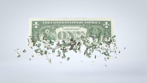 Peter Schiff: Dollar Decline Means Lower Inflation Is Transitory