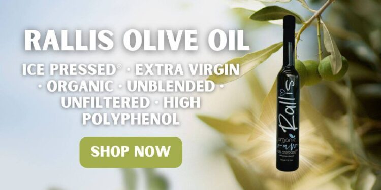 Rallis Olive Oilhttps://shop.davidwolfe.com/products/rallis-high-polyphenol-organic-olive-oilFresh and ice-pressed from…