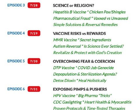 Remedy 8-Part Documentary Series  The Remedy Series covers the history of vaccines, including smallpox and polio, and th…