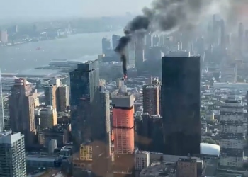 Skyscraper Crane In Manhattan Bursts Into Flames, Collapses Onto Street