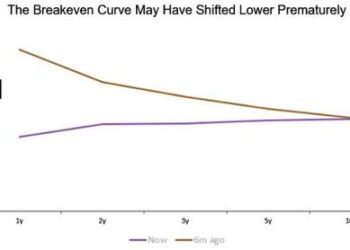 The US Breakeven Curve Is, Well, Broken