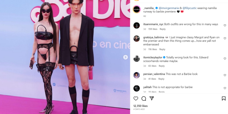 This 2023 Berlin Fashion Show Was All About Mocking Christianity in the Trashiest Way Possible