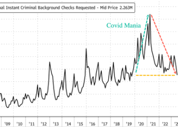 US Gun Demand Drops To Four-Year Low