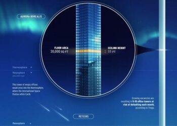Visualizing America’s 1 Billion Square Feet Of Empty Office Space