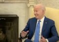 Watch: Biden Laughs As Reporters Ask Him About Cocaine Found At White House