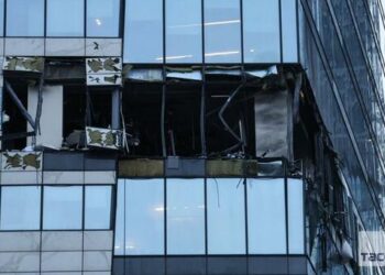 Watch: Drones Strike Moscow’s Financial District