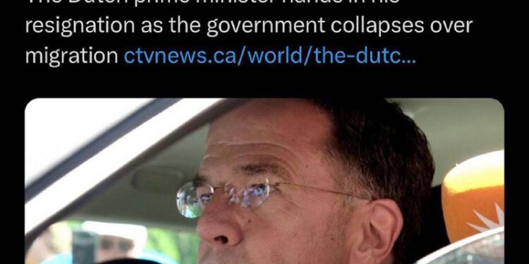 Winning!!! WEF stooge Mark Rutte is out as crime minister of The Netherlands!!!