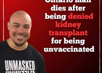 https://www.westernstandard.news/news/ontario-man-dies-after-being-denied-kidney-transplant-for-being-unvaccinated/artic…