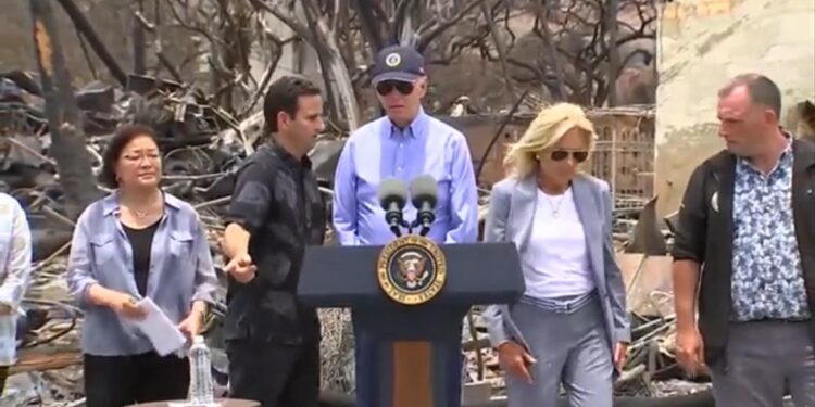 Activists and Members of Congress Are Exploiting the Hawaii Fire, Urging Biden to Declare a ‘National Emergency Over Climate Change’ | The Gateway Pundit
